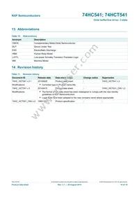 74HC541N Datasheet Page 16