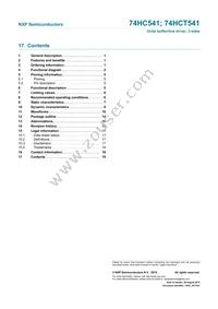 74HC541N Datasheet Page 19