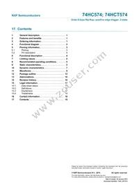 74HC574N Datasheet Page 19