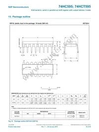 74HC595N Datasheet Page 16