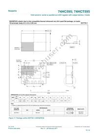 74HC595PW/AUJ Datasheet Page 18