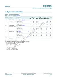 74HC7014D Datasheet Page 5