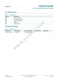 74HC7014D-Q100J Datasheet Page 9