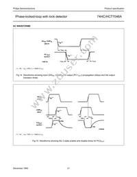 74HC7046AD/AUJ Datasheet Page 21