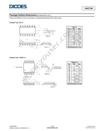 74HCT00S14-13 Datasheet Page 6