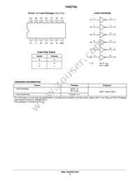 74HCT04DTR2G Datasheet Page 2
