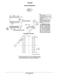 74HCT04DTR2G Datasheet Page 5