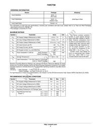 74HCT08DTR2G Datasheet Page 2