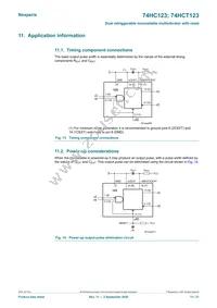 74HCT123D/AUJ Datasheet Page 13