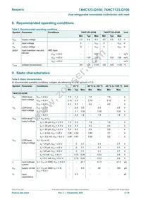 74HCT123D-Q100 Datasheet Page 6