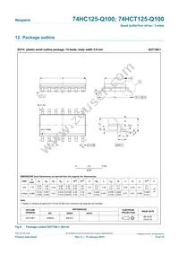 74HCT125PW-Q100J Datasheet Page 10