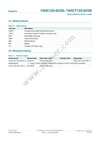 74HCT125PW-Q100J Datasheet Page 12