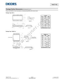 74HCT125T14-13 Datasheet Page 6