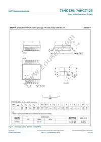 74HCT126D/AUJ Datasheet Page 11