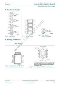 74HCT132D-Q100 Datasheet Page 2