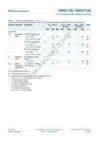 74HCT138N Datasheet Page 8