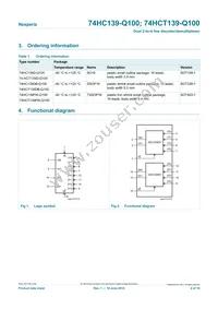 74HCT139DB-Q100J Datasheet Page 2