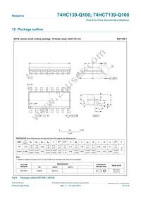 74HCT139DB-Q100J Datasheet Page 12