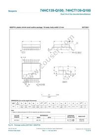 74HCT139DB-Q100J Datasheet Page 13