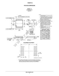 74HCT14DTR2G Datasheet Page 7