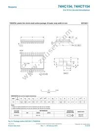 74HCT154BQ Datasheet Page 15