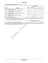 74HCT157DTR2G Datasheet Page 4