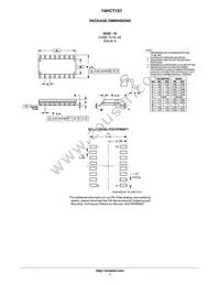 74HCT157DTR2G Datasheet Page 7