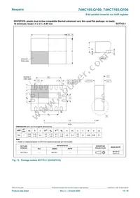 74HCT165D-Q100 Datasheet Page 15