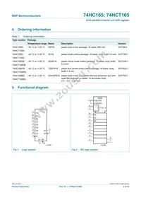 74HCT165N Datasheet Page 2