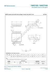 74HCT165N Datasheet Page 17