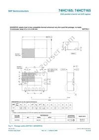 74HCT165N Datasheet Page 19