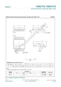 74HCT173DB Datasheet Page 15