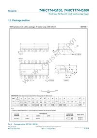 74HCT174D-Q100J Datasheet Page 11