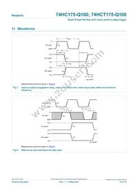 74HCT175PW-Q100J Datasheet Page 10