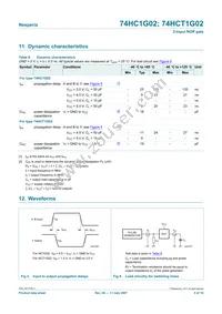 74HCT1G02GV Datasheet Page 5