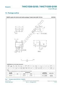 74HCT1G08GV-Q100 Datasheet Page 7