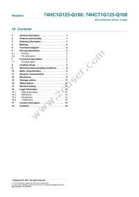 74HCT1G125GW-Q100H Datasheet Page 16