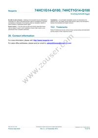 74HCT1G14GV-Q100H Datasheet Page 15