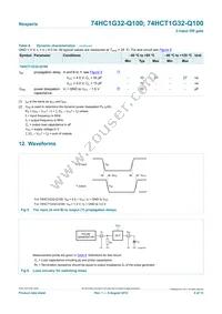 74HCT1G32GV-Q100H Datasheet Page 6