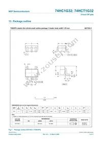 74HCT1G32GW Datasheet Page 8