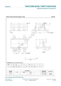 74HCT1G66GW-Q100H Datasheet Page 15