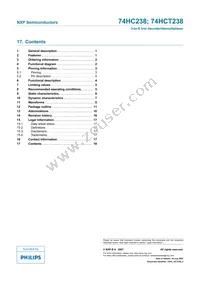 74HCT238N Datasheet Page 18