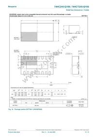 74HCT245D-Q100J Datasheet Page 12