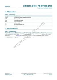 74HCT253D-Q100 Datasheet Page 12