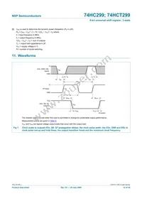 74HCT299PW Datasheet Page 14