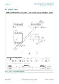 74HCT2G125DC-Q100H Datasheet Page 9