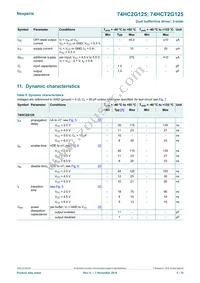 74HCT2G125GD Datasheet Page 5