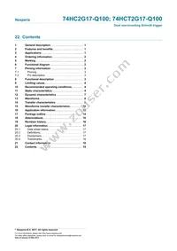 74HCT2G17GV-Q100H Datasheet Page 19