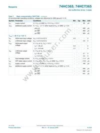 74HCT365D/AUJ Datasheet Page 8
