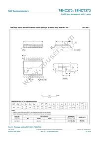 74HCT373N Datasheet Page 21